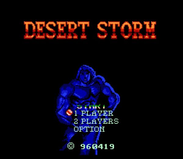 FC/NES Desert Storm（沙漠风暴）外星科技山寨版魂斗罗 游戏下载
