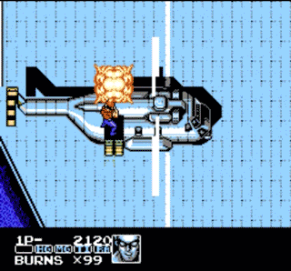 FC魂斗罗力量，游戏第五关竟藏着一架直升机，童年真是白玩了
